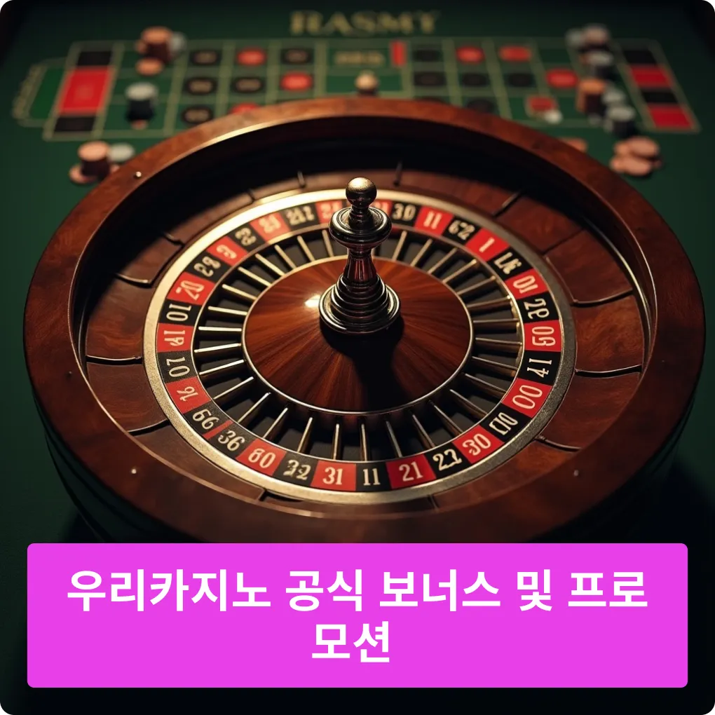 우리카지노 공식 보너스 및 프로모션 혜택 안내 우리카지노 공식 보너스 및 프로모션