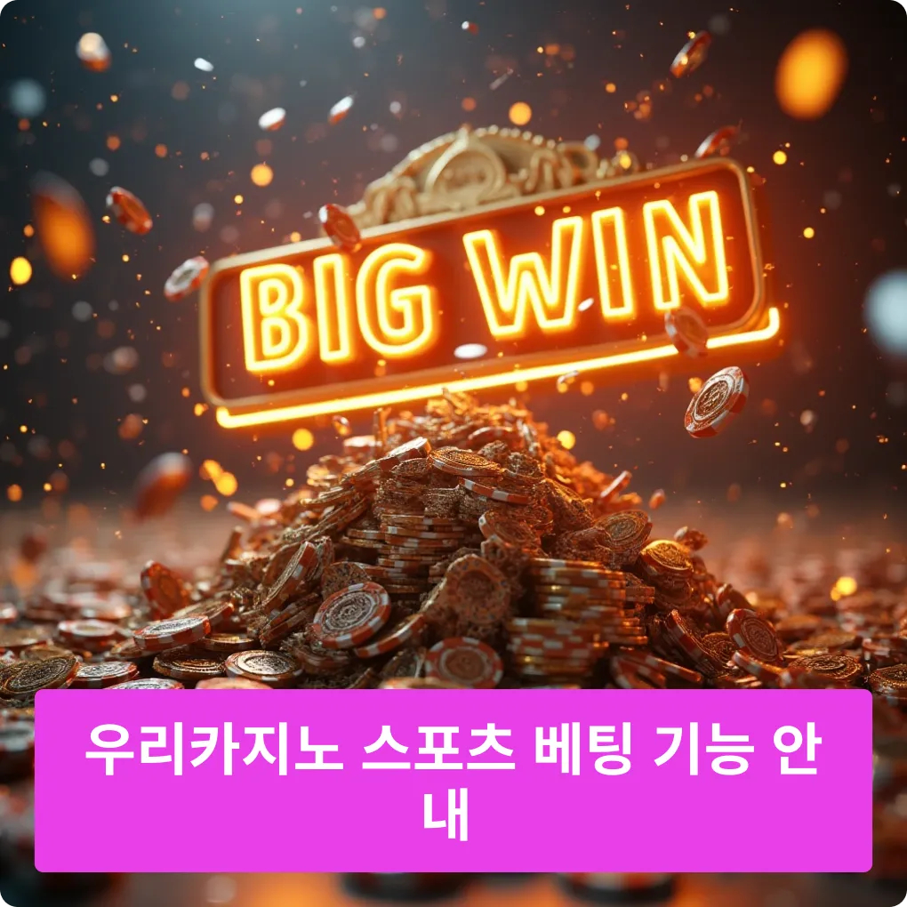 우리카지노 스포츠 배팅 기능 안내 설명 우리카지노 스포츠 배팅 기능 안내